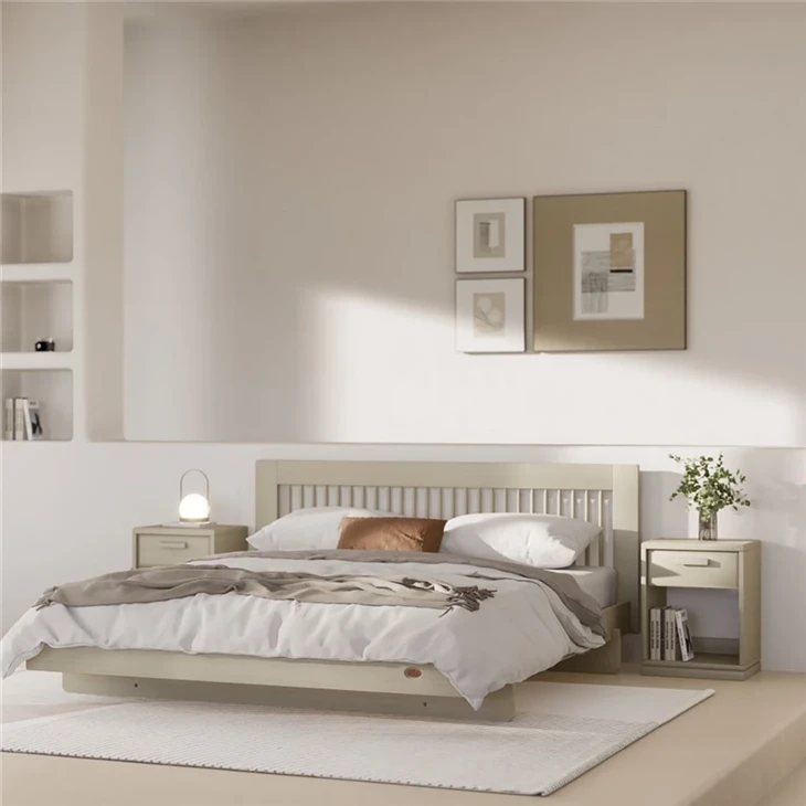 Solid Wood King Bed suppliers