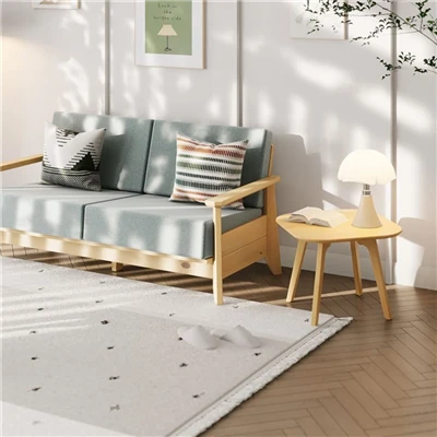 Loveseat soffa i massivt trä